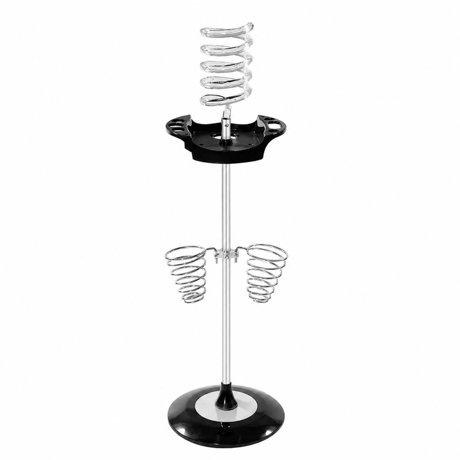 Ronyme Atzzi da Salone con Vassoi pporti a Spirale in Metallo Organizzatore Multifunzione Organizer per Parrucchieri, Stile B