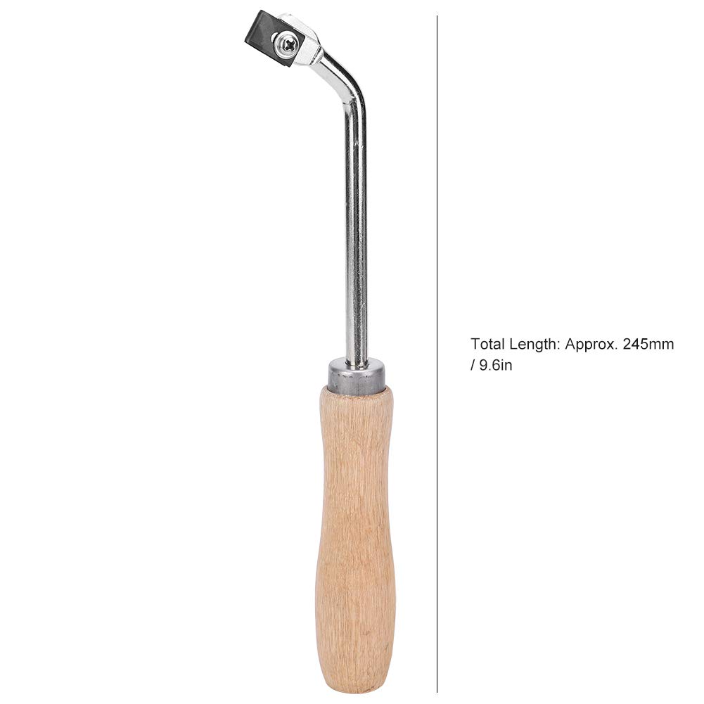 Floor Welding Slot Knife, Groover Beech Wood Grooving Gouge for PVC, Steel Slotting Knife Flooring Tools for PVC Plastic