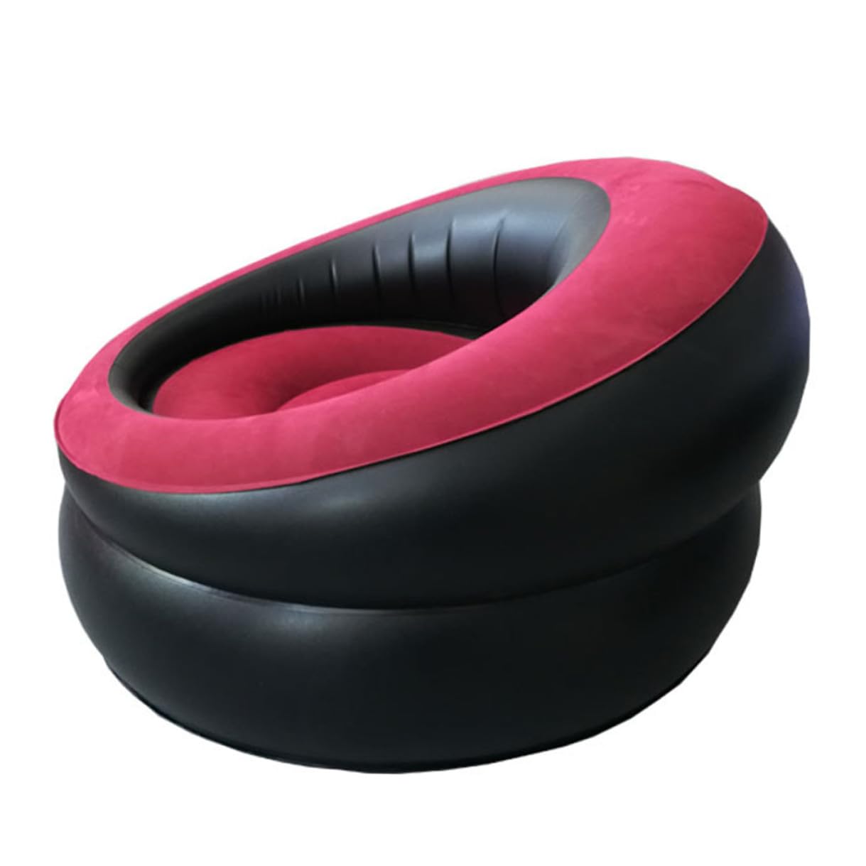 Sofá inflable cómodo de PVC para siestas de oficina y descanso en viajes
