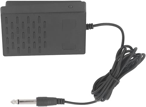 Keyboard Pedal Sustain Switch, Electric Piano Keyboard Momentary Footswitch Stepper Synthesizer Accessories (Black