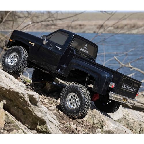 Axial RC Truck SCX10 III Base Camp 82 Chevy K10 RTR (Ready-to-Run, Battery and Charger Not Included) Black, AXI03030T2