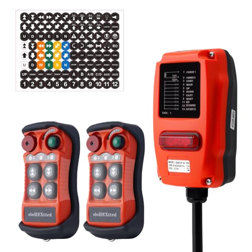 Image of sloHEXtted Q404 Ultra 2 Speed 28-465V Wireless Crane Remote Control Kit