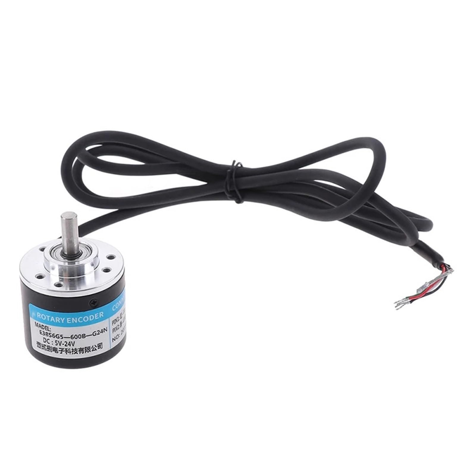1PCS 100/200/360/400/500/600P/R Photoelectric Incremental Rotary Encoder DC 5V-24V(600pr)
