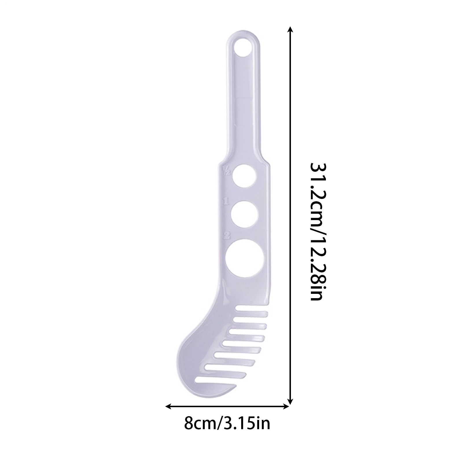 Spaghetti Spoon Genérico - 8x31.2 Cm, Medidor Espaguetis | Multifuncional - Pasta Mesury Gadget Kitchen | Utensilio De Cocina, Para El Hogar, Los Apartamentos, Escuelas, Hoteles
