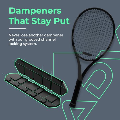 image for ADV Tennis Dampener with Custom Feel, Racket Shock Absorber to Reduce 