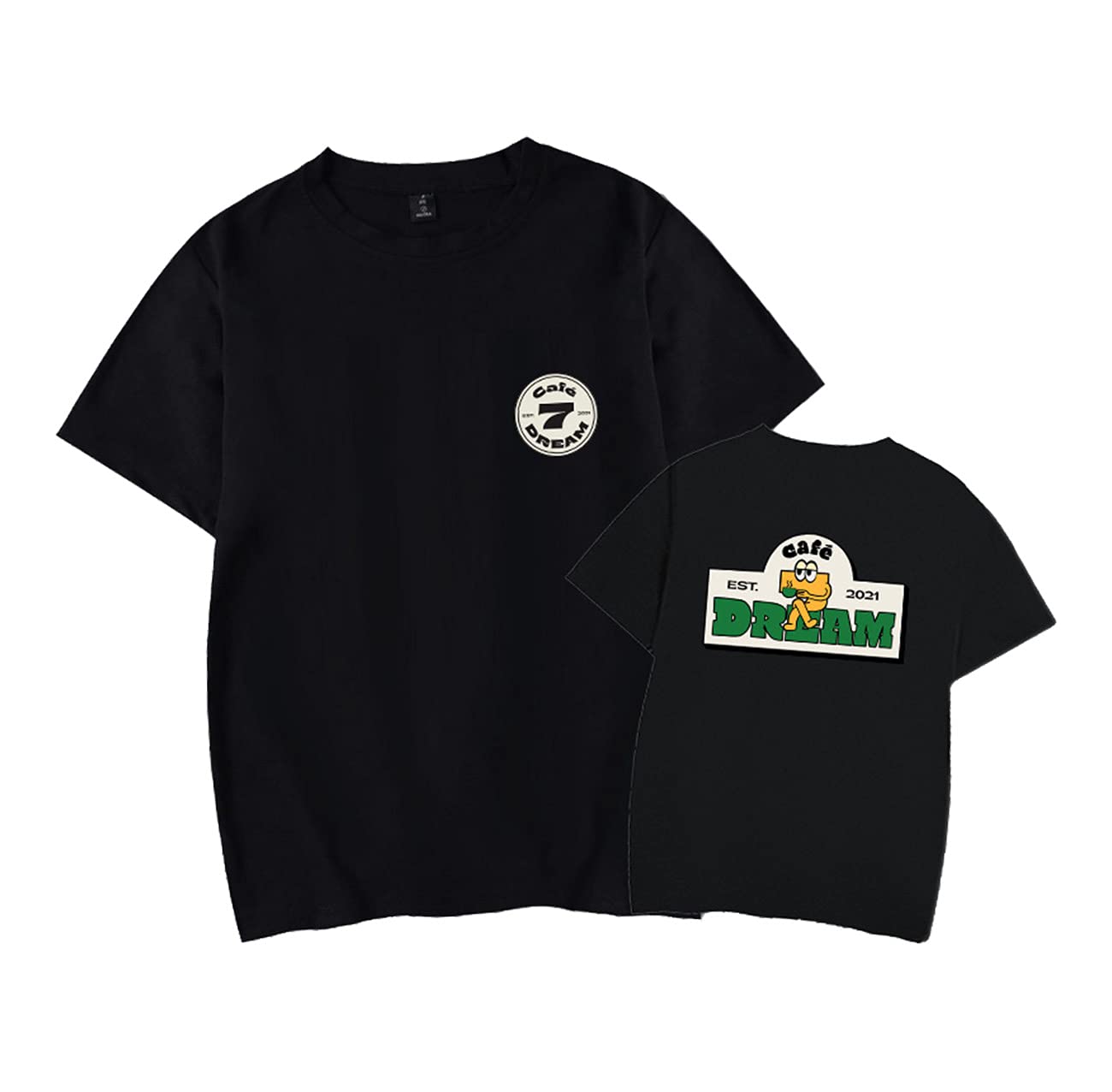 Rflowtop Kpop NCT Dream T-Shirt Cafe 7 Dream Tshirts NCT Dream Haechan Mark Jaemin Tee Shirt