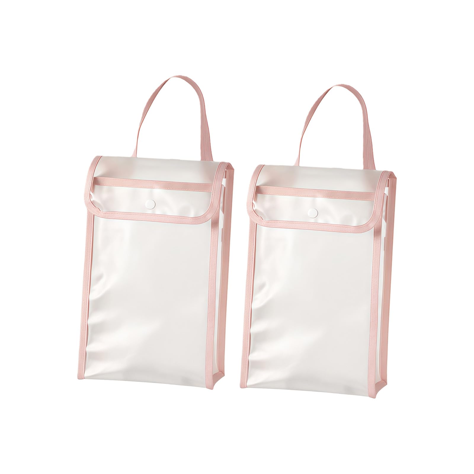 Hanging Wall Mounted Tissue Bag Organizers for Bathroom Kitchen with Large Capacity PVC Materials Easy to Cleaning