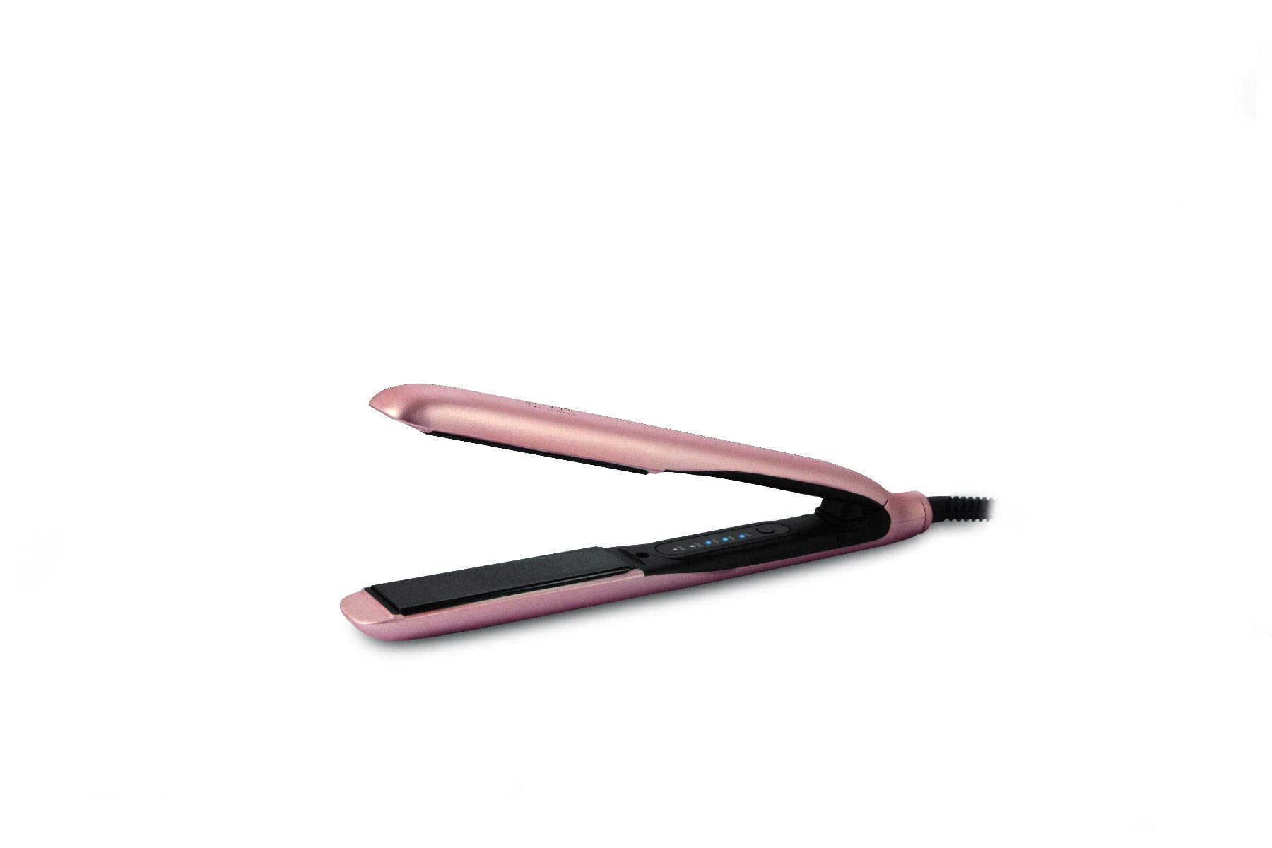 Diva Pro StylingPrecious Metals Touch Straightener Rose Gold with Macadamia Argan Oil and Keratin Infused Ceramic Plates, PRO201