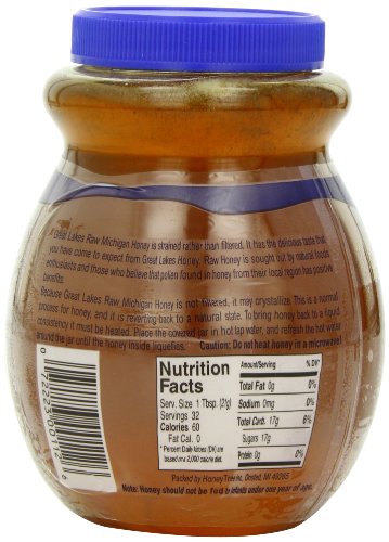 HoneyTree Great Lakes Raw Michigan Honey, 24-Ounce image 5