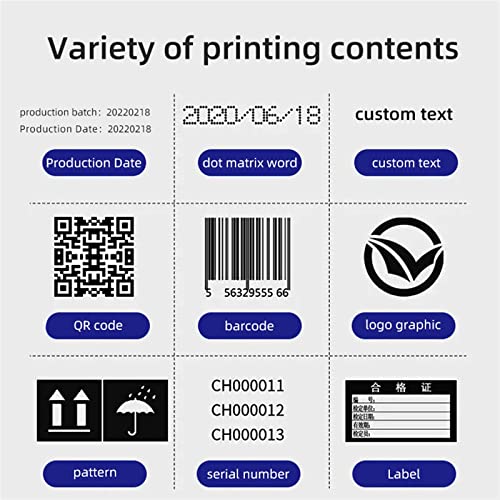 Encodeur Jet d'encre Portable pour Date et Numéro de Lot - 6