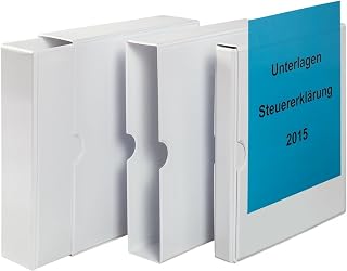 Eichner Presentation Slipcase with Matching PVC Ring Binder 1 Piece Various Spine Widths of Ring Binders