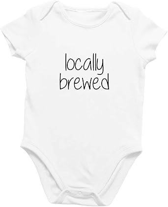 Printique Organic Cotton Baby Onesie - Infant Bodysuit, Soft Breathable Newborn Outfit, Unisex Baby Clothes, Snap Closure
