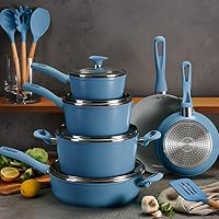 Tramontina Solara 14-Pc Ceramic Non Stick Pots and Pans Set with Lids — image 2