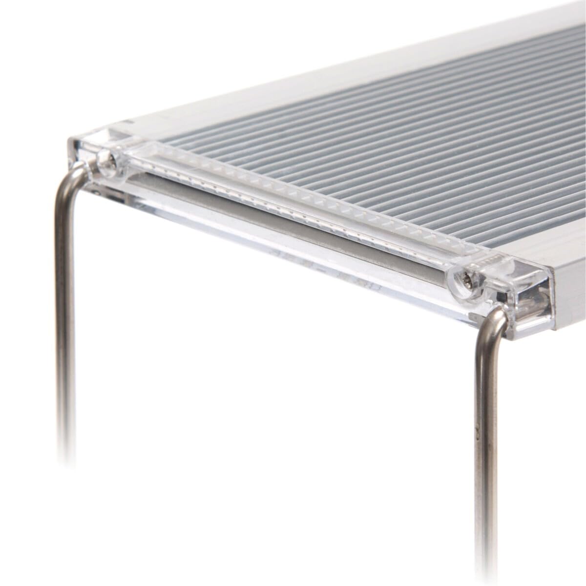 Happet AquaLED RGB Aquarium LED Lampe 85 cm 84W – Vollspektrum Pflanzenlicht 10000K für Aquascaping & Süßwasseraquarium, Starke Farben, gleichmäßige Beleuchtung, verstellbare Halterung