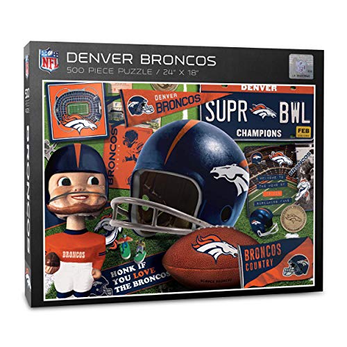 Image of YouTheFan NFL Retro Series Puzzle - 500 Pieces
