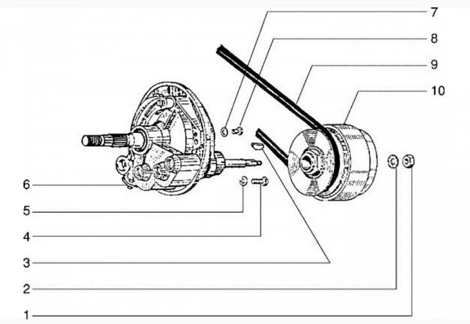 CINGHIA DI TRASMISSIONE ORIGINALE MOBILETTA PIAGGIO 50 CIAO 288486 / CON VARIATORE 978x13