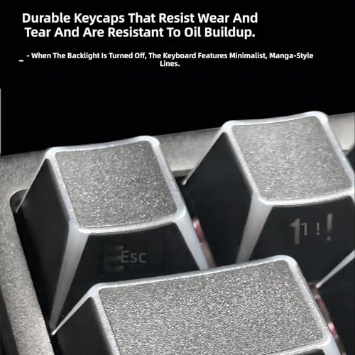 Reemplazo de teclas laterales de 133 piezas para solucionar el desgaste de tu teclado gaming 4