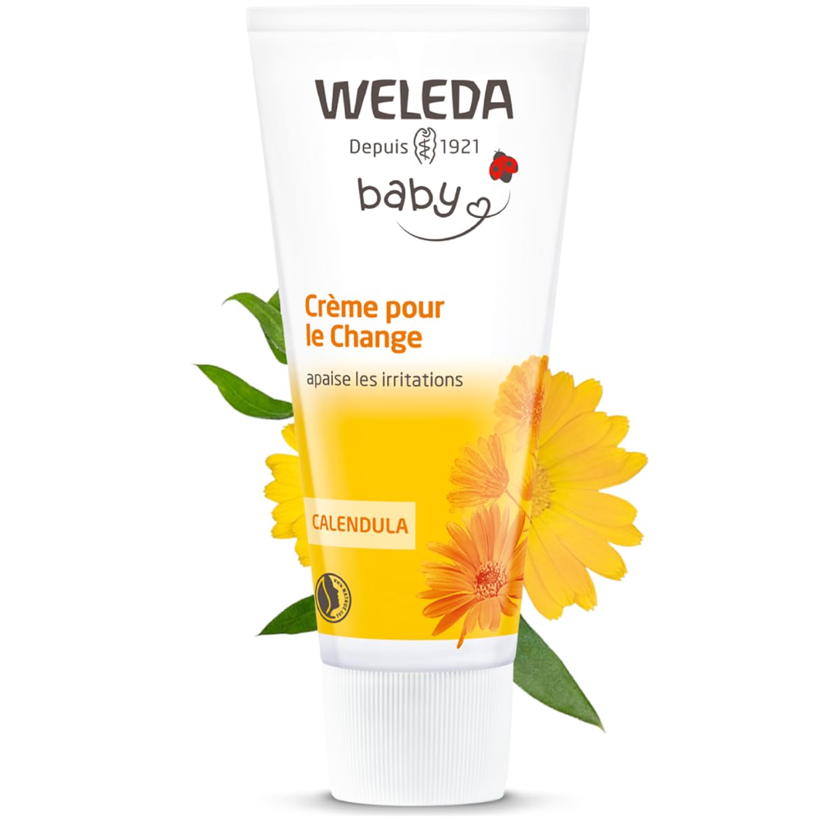 Weleda Crema per il Cambio del Pannolino Baby Calendula 2 x 75 ml