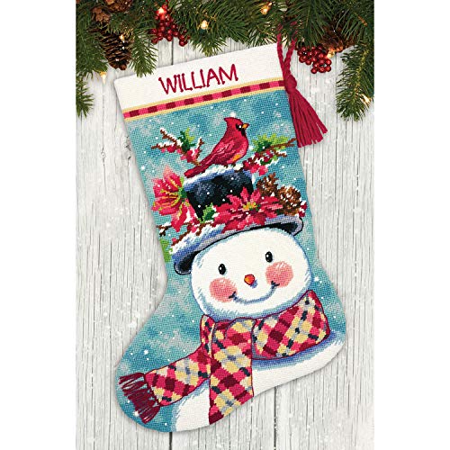 Dimensions 71-09159 Needlepoint Kit Snowman, 16" Long #TOP3