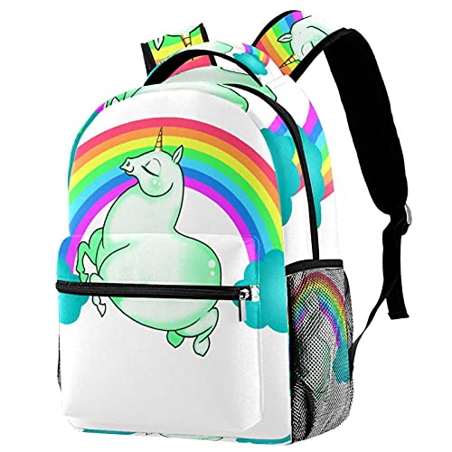 Sac à dos mignon licornes idéal pour les cours au collège et les sorties du week-end