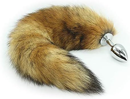 KIMMAO Bunny B-ūtt Artificial Wool Metal Material Fox Men Women Tail Plug