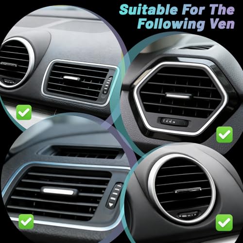 Image of 5 PCS Dragonfly Car Decor,shiny Freshener Vent ClipsCar Accessories Decoration for Refillable Outlet Diffuser, Universal for Most Cars (Dragonfly)