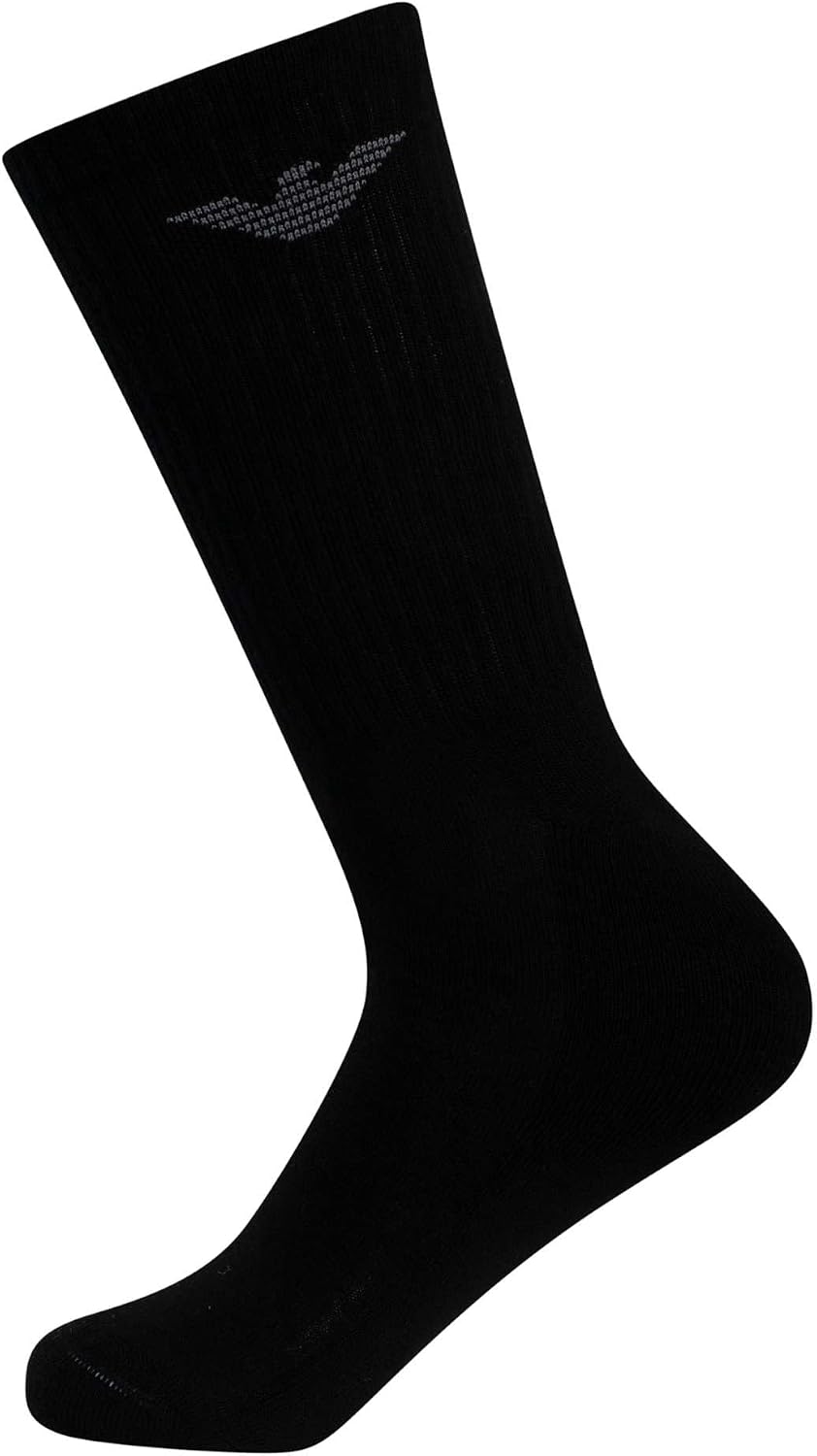 Emporio Armani Men's 3 Pack Crew Socks