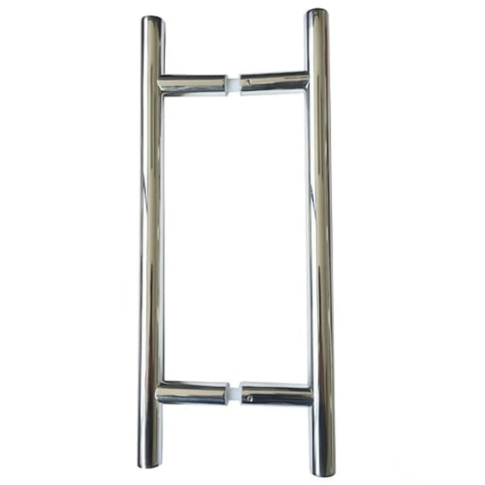 Frelan Hardware Jedo Guardsman Grade 304 Stainless Steel T Bar Door Pull Handle 25Mm X 1000Mm (Back To Back) Satin Stainless Steel