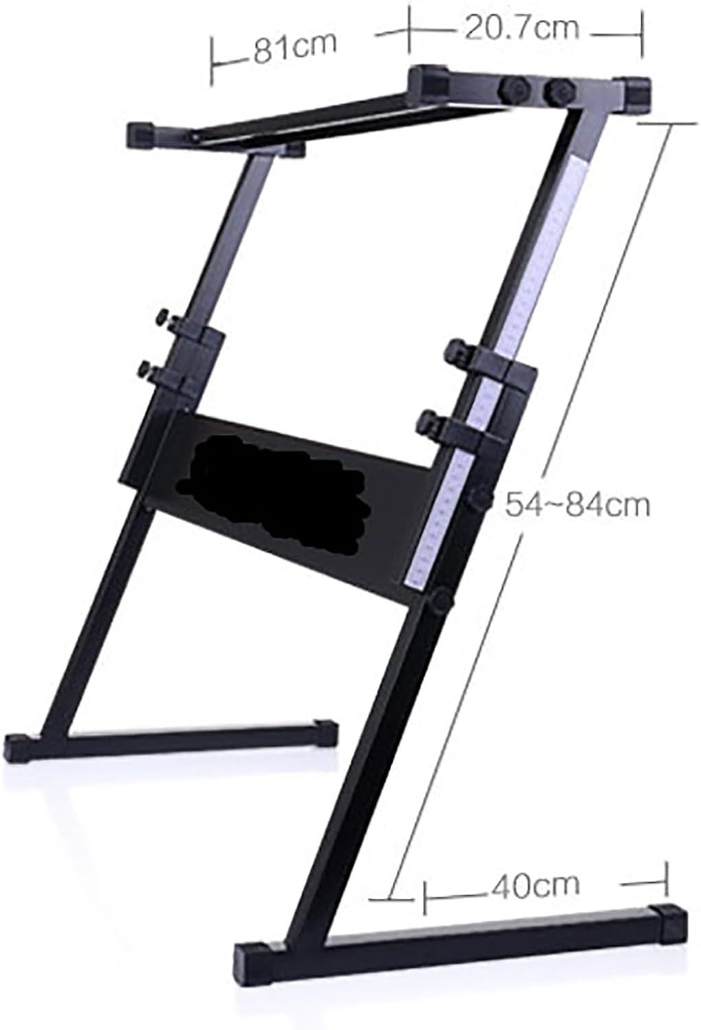 Keyboard Stand 61 Keys 54 Keys Universal Piano Stand Z-Frame Thickened 25 Square Tube for Keyboards and Digital Pianos(