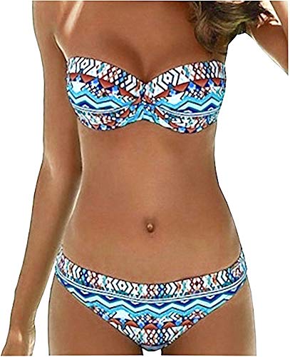 Preisvergleich Produktbild Sunflair Damen Bikini Set Paper Art (40B, türkis)