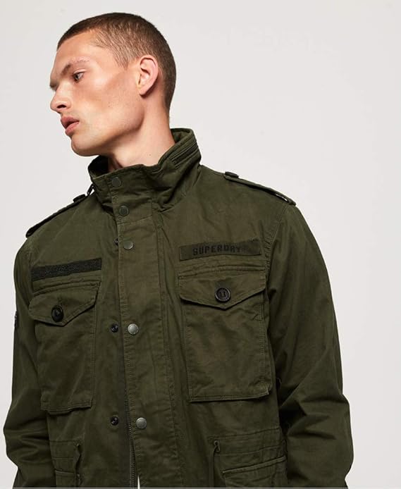 superdry field jacket olive
