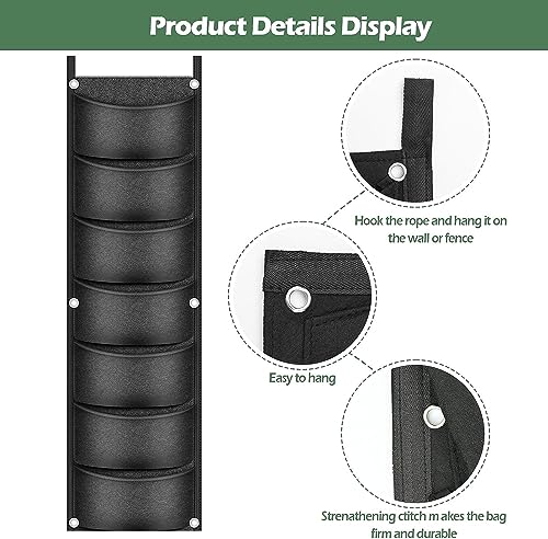 LATERN 2Pcs Hanging Plant Grow Bags - Image 2