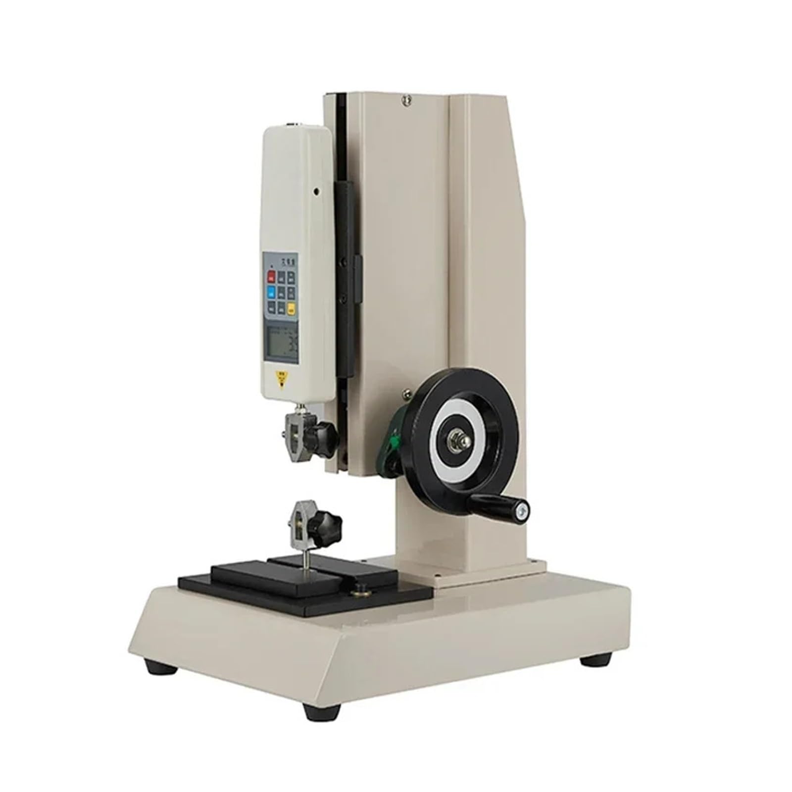 Medidor de Fuerza con Pantalla Digital HLD, máquina de Prueba de presión Universal, Banco de Pruebas, Dispositivo de medición de Fuerza con manivela y Bastidor de Tornillo (B)