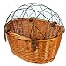 Dog Basket for Bike Bicycle Front Pet Cat Carrier Cage Willow Cage Hanging Basket Capacity12lbs