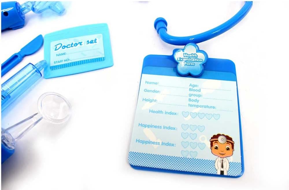 Playset | Medical Box Doctor Nurse Medical Kit Playset - Blue