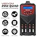 Venom Power - Pro Quad LiPo Battery Fast Charger with LCD Screen - 4 Ports at 100W Each - AC DC 7A Fast NiMH LiHV LiPo Balance Charger Discharger 1S to 6S, Drone, RC Car Battery Charger
