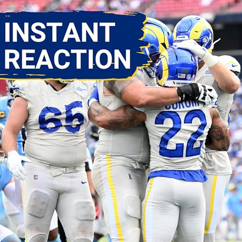 『RAMS SQUAD SHOW: Puka Nacua and Davante Adams EXPLODE as Rams THUMP Cam Ward's Titans 33-19』のカバーアート