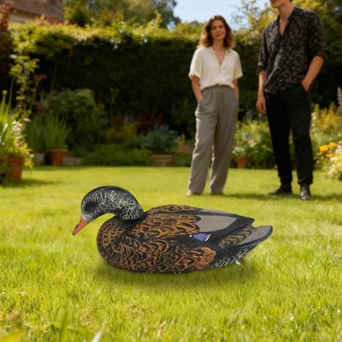 Leurres colvert flottant avec modèle de décoration de canard ultra réaliste - 4