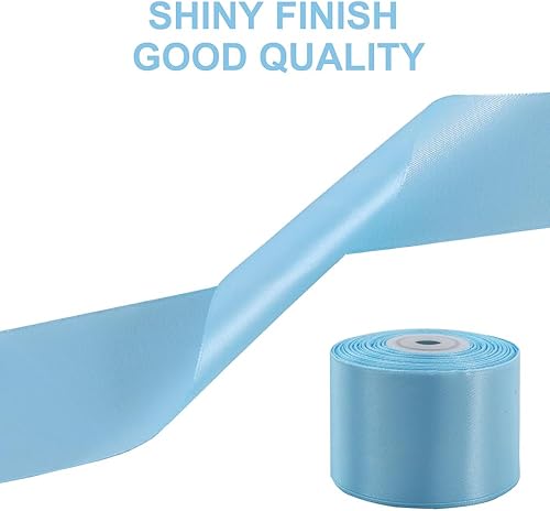 Miniatura 10 de TONIFUL Champaign - Cinta de satén dorada de 1 pulgada x 25 yardas, cintas de seda sólida para envoltura de regalos, manualidades, ramos florales,