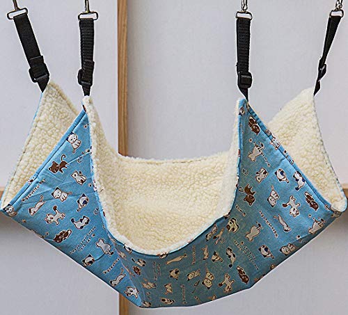 猫ハンモックベッド猫/小型犬/ウサギ/その他の小動物用の快適なハンギングペットハンモックベッド