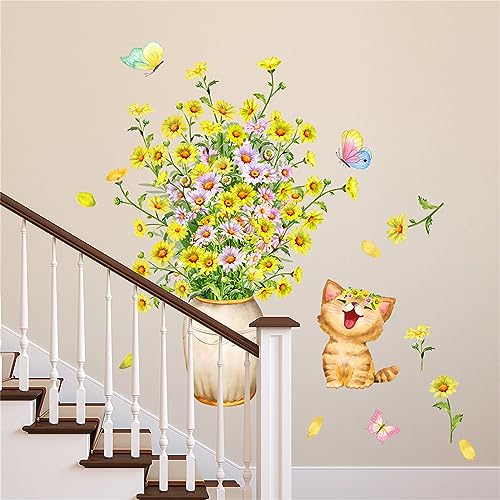 Vinilos Decorativos Kitten Wall Sticker Set 2 Piezas miniatura 4