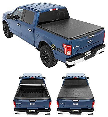 Bestop 1803101 ZipRail Soft Tonneau Cover for 1982-2011 Ford Ranger & 1994-2009 Mazda B-Series, 7.0' Bed