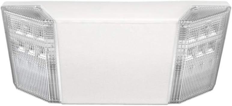 NICOR Lighting Compact Emergency LED Light Fixture (EML2-10-UNV-WH)