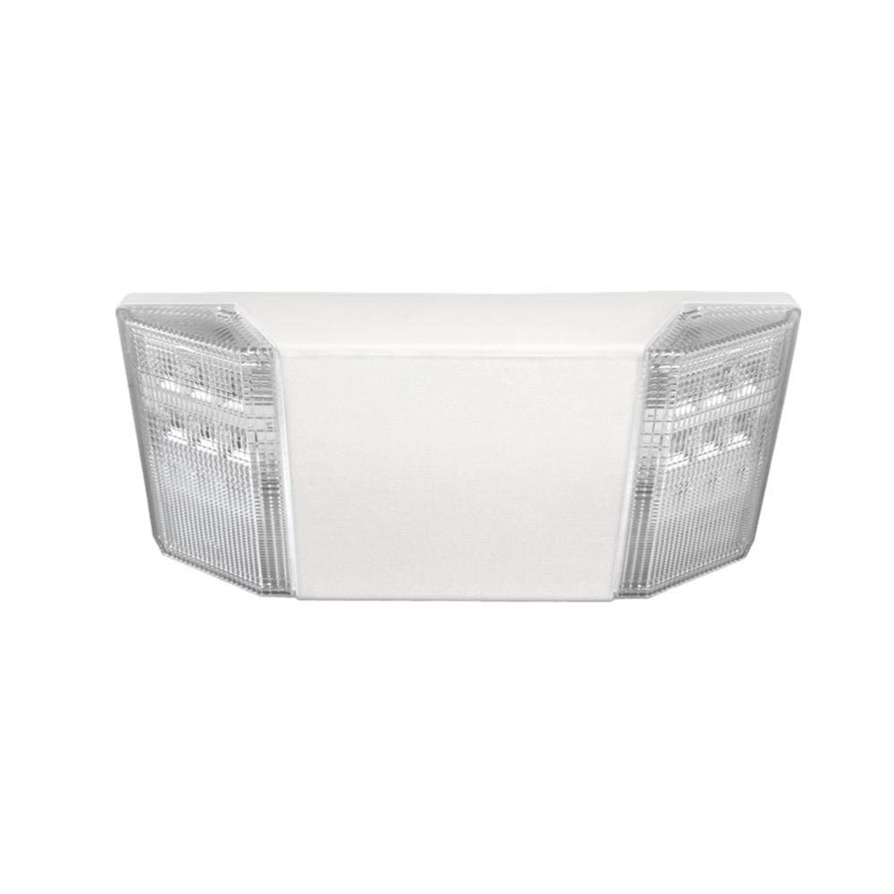 NICOR Lighting Compact Emergency LED Light Fixture (EML2-10-UNV-WH)
