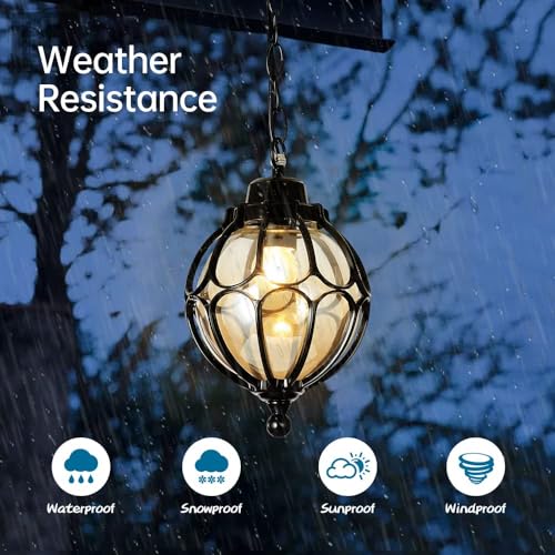 Lamparas colgantes exteriores Marca SLAWA (2)