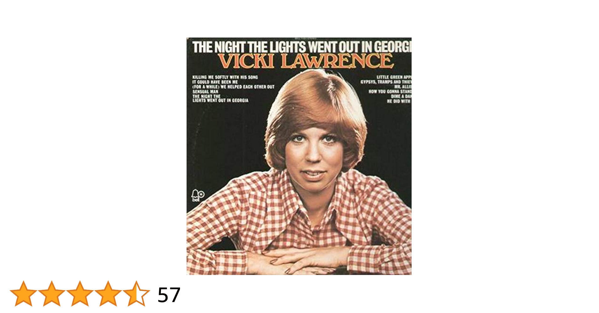 【中古】 Night the Lights Went Out in ia VickiLawrence The Night the Lights Went Out in Georgia by Vicki Lawrence