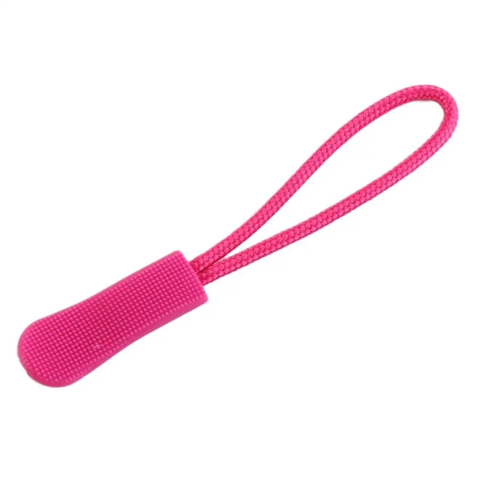 Piezas de recambio para tiradores de cremallera, Tiradores de cremallera, 200 Uds., extremos repuesto multicolores, fijador maleta for mochila viaje(Rose Red)
