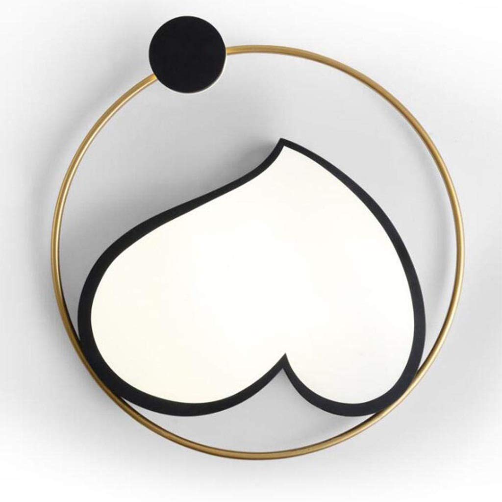 NXYBD Ceiling light - Semi Flush Light Monochromatic Ceiling Light Fixture Modern Acrylic Ceiling Lamp with Metal Canopy for Living