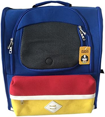 CozyCabin Pet Carrier Backpack,Latest Style Comfortable Dog Cat Travel Carrier Bag for Dogs Carrier Bike Hiking Outdoor(Blue)