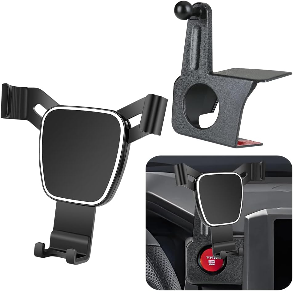 Car Phone Holder for Toyota Tacoma 2024 2025 SR，SR5，TRD PreRunner，TRD Sport，TRD Off-Road【8-inch Screen】 Auto Accessories Navigation Bracket Interior Decoration Dash Board Mobile Cell Phone Mount case